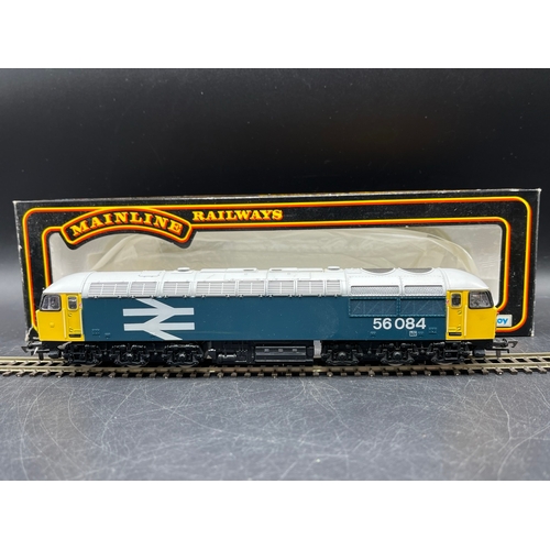 91 - Three 'OO' gauge Boxed Mainline/Dapol Class 56 Locomotives, Tested Runners
(1500g)
Dapol D14 Class 5... 