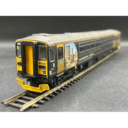 243 - Hornby R2866 Class 153 single car DMU in Wessex Trains livery, Tested Runner
(350g)
Bi-directional l... 