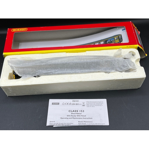 243 - Hornby R2866 Class 153 single car DMU in Wessex Trains livery, Tested Runner
(350g)
Bi-directional l... 