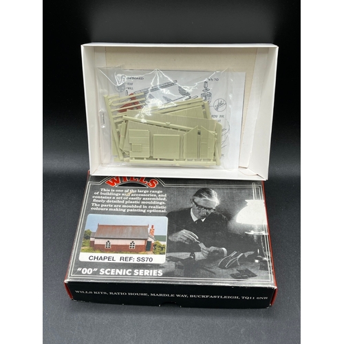 19 Wills 'OO' Scenic Series model kits, each sealed (1300g) See images
