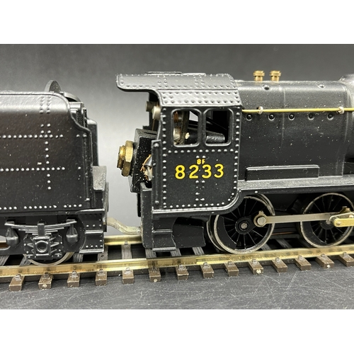 166 - A Wrenn Railways 8F Freight 2-8-0 Tender Locomotive (W2225A). LMS Black RN 8233. Tested Runner 
(750... 