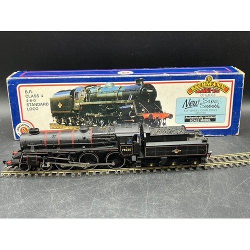 235 - Four OO Bachmann Steam Locomotives Tested Runners in Fair Boxes
(1600g)
Bachmann Branchline 32-075C ... 