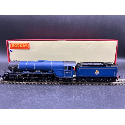 236 - Two OO Hornby Steam Locomotives 
(1100g)
Hornby R1074 Class A3 4-6-2 60052 