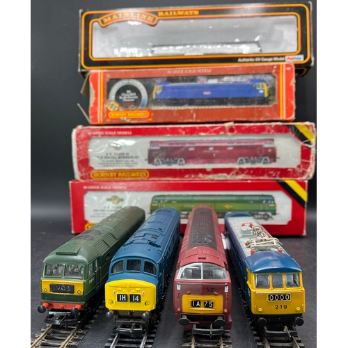 238 - Four OO Diesel/Electric locomotives, three tested Runners
(1500g)
Hornby R073 Class 47 D1670 'Mammot... 