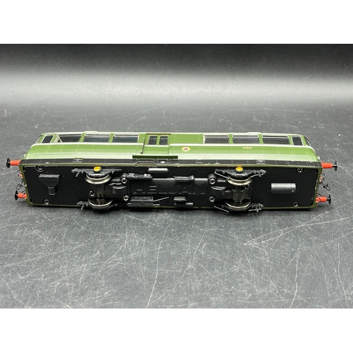 239 - Heljan 8701 Railbus W&M E79962 in dark green with speed whiskers, Tested Non-runner despite looking ... 