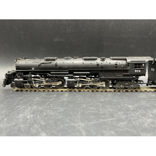 133 - HO gauge Rivarossi 1267 Clinchfield #672 4-6-6-4 Challenger Steam Locomotive - Tested Runner
(600g)
... 