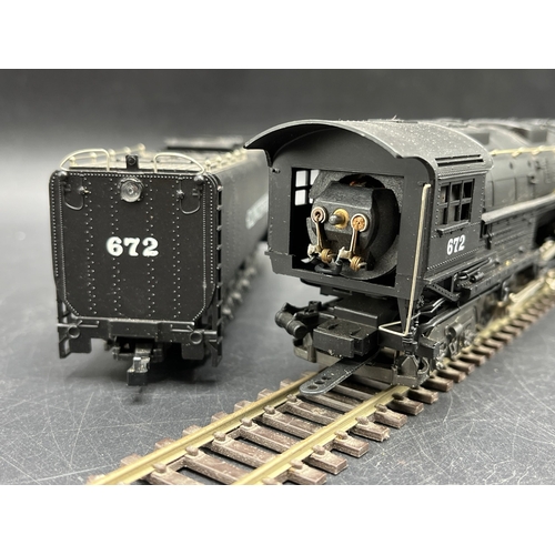 133 - HO gauge Rivarossi 1267 Clinchfield #672 4-6-6-4 Challenger Steam Locomotive - Tested Runner
(600g)
... 