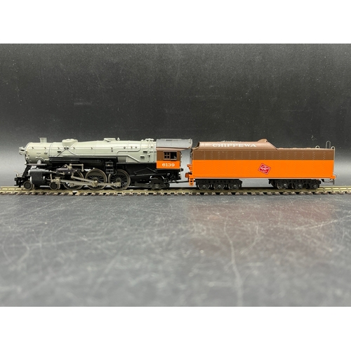 135 - Rivarossi 1214 Heavy Pacific 4-6-2 'The Milwaukee Road' in Orange & Silver - Tested Non-Runner
(500g... 