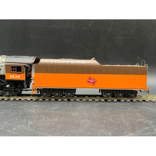 135 - Rivarossi 1214 Heavy Pacific 4-6-2 'The Milwaukee Road' in Orange & Silver - Tested Non-Runner
(500g... 