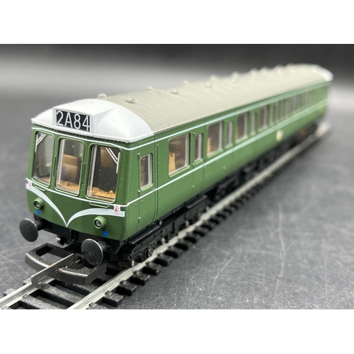 245 - Two Boxed OO Lima Railcars, each Tested Runners
(1100g)
Lima L204617 Class 121 W55026 in BR green wi... 