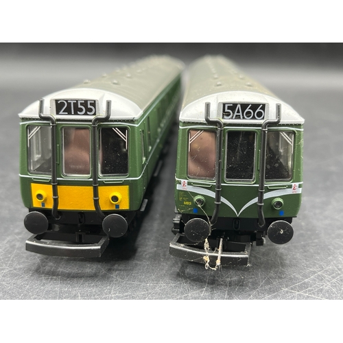 245 - Two Boxed OO Lima Railcars, each Tested Runners
(1100g)
Lima L204617 Class 121 W55026 in BR green wi... 