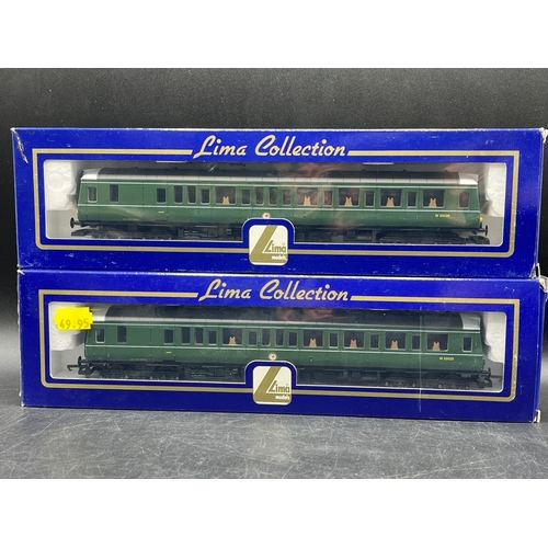 245 - Two Boxed OO Lima Railcars, each Tested Runners
(1100g)
Lima L204617 Class 121 W55026 in BR green wi... 