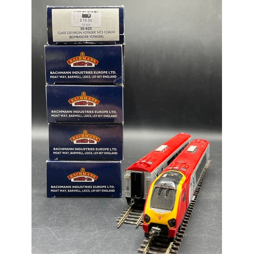 186 - Bachmann Branchline 32-600 Class 220 Virgin Voyager 4 car DEMU 