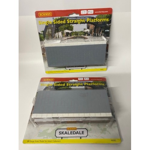 66 - 18 Hornby Skaledale Trackside Buildings, Platforms, Dapol & Wills Kits... (7500g) 
2 Single Sided St... 