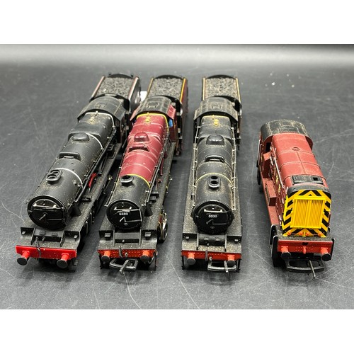 250 - Four OO LMS Locomotives, Tested Runners
(1400g)
Hornby R2334 Class 08 Shunter 3973 'Concorde' in LMS... 