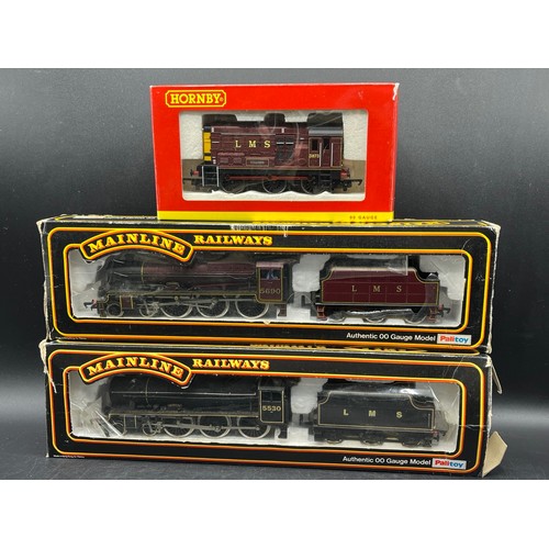 250 - Four OO LMS Locomotives, Tested Runners
(1400g)
Hornby R2334 Class 08 Shunter 3973 'Concorde' in LMS... 