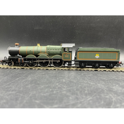 253 - OO Bachmann Branchline 32-504 Standard class 5MT 73014 & BR1 tender in BR green with late crest, and... 