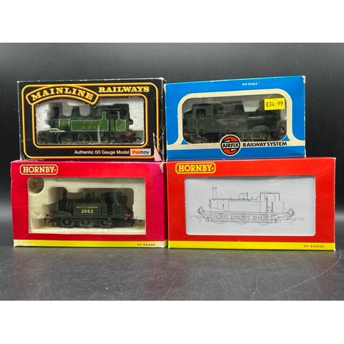 254 - Five OO gauge Steam locomotives, each Tested Runners
(1400g)
Hornby Battle Of Britain Class 4-6-2 'H... 