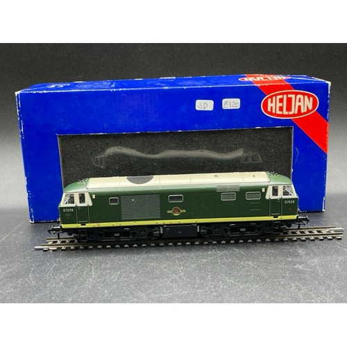 256 - Two 'OO' Bo-Bo Locomotives, Heljan 3501 Class 35 D7309 (with DCC decoder not fitted) and Hornby R212... 