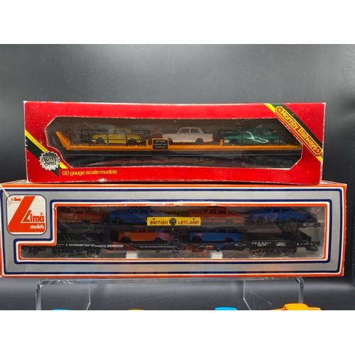 334 - 7 'OO' gauge Car Transporters (2 Boxed) (950g)
1 x ??126 Car transporter - Hornby Loose in box, Mode... 