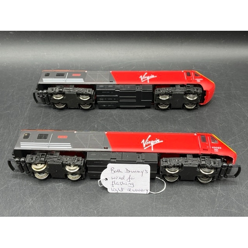 342 - Non-motorised Hornby Class 43 High Speed Train, Dummy cars of Maiden Voyager & Lady In Red together ... 