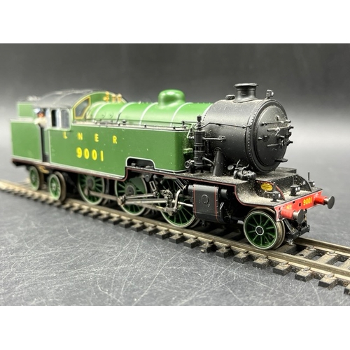 267 - Hornby R2912X Thompson L1 Class 2-6-4T 9001 in LNER Green (DCC Fitted), Not Tested as DCC
(450g)
Det... 