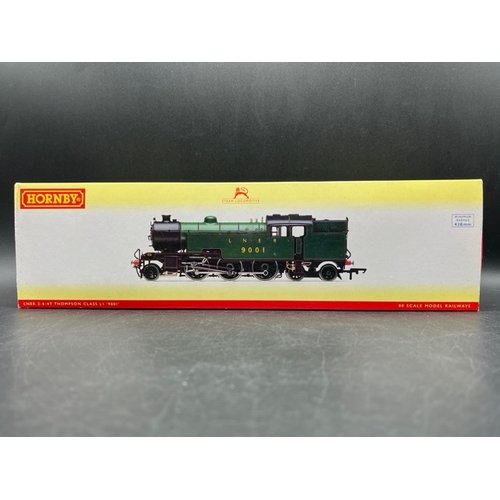 267 - Hornby R2912X Thompson L1 Class 2-6-4T 9001 in LNER Green (DCC Fitted), Not Tested as DCC
(450g)
Det... 