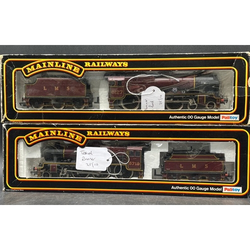 273 - Two OO Mainline LMS Crimson 4-6-0 Steam Locomotives, one Tested Runner
(900g)
Mainline 37046 Class 6... 