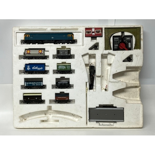 219 - Two Silver Jubilee Hornby OO train sets and Crescent Toy Company Silver Jubilee 'Royal State Coach' ... 