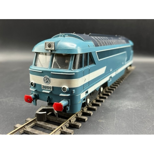 112 - O gauge 3-Rail Lima SNCF Diesel Locomotive #67001, NOT Tested
(1000g)
Un-boxed