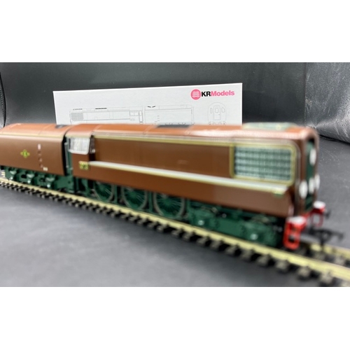 277 - KR Models English Electric GT3 OO gauge, Tested Runner with box
(1300g)
Prototype Brown livery
Highl... 