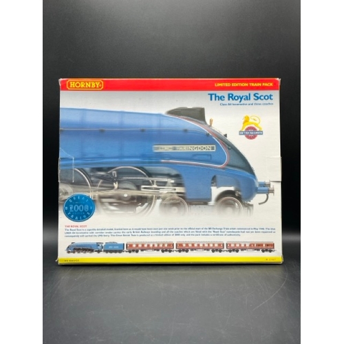 203 - Hornby R2167 The Royal Scot (A4 Class - Lord Faringdon) 60034 train pack, Tested Non-Runner
(1200G)
... 