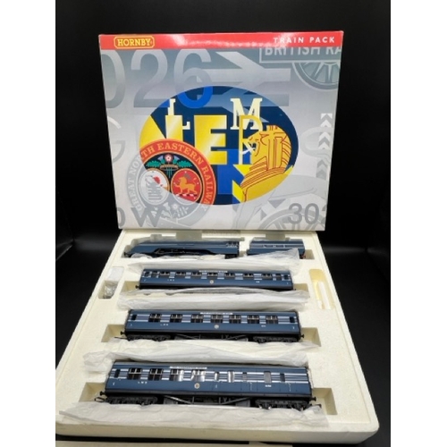 205 - Hornby R2371M Coronation Scot train pack with 4-6-2 6224 