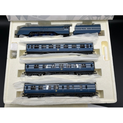 205 - Hornby R2371M Coronation Scot train pack with 4-6-2 6224 