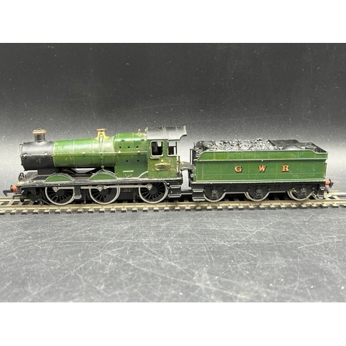 279 - Three OO gauge Steam Locomotives, Two Tested Runners
(1100g)
Two Mainline 0-6-0 GWR locomotives, sho... 