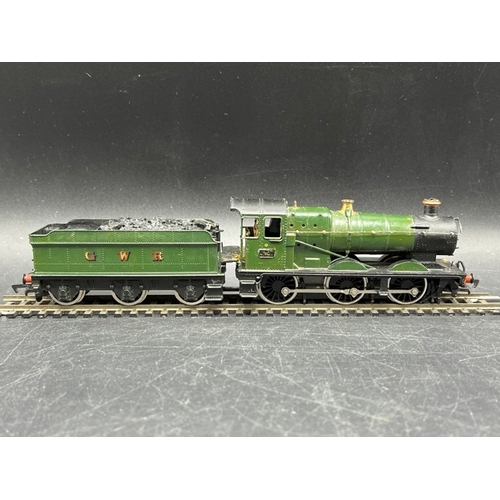 279 - Three OO gauge Steam Locomotives, Two Tested Runners
(1100g)
Two Mainline 0-6-0 GWR locomotives, sho... 