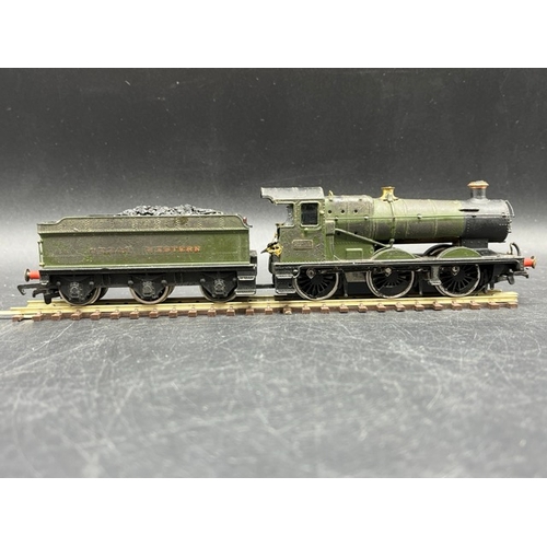 279 - Three OO gauge Steam Locomotives, Two Tested Runners
(1100g)
Two Mainline 0-6-0 GWR locomotives, sho... 