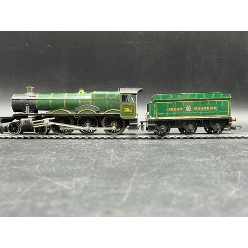 279 - Three OO gauge Steam Locomotives, Two Tested Runners
(1100g)
Two Mainline 0-6-0 GWR locomotives, sho... 