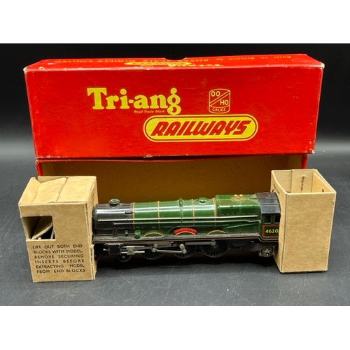 357 - Three Triang OO gauge Locomotives, Two Tested Runners
(1100g)
Tri-ang Railways R53 4-6-2 Princess Lo... 