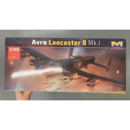 12 - HK Models - Avro Lancaster B Mk. 1 - R5868 - 467 Squadron - 1/32 Scale. (3400g)

As new Unbuilt. Box... 