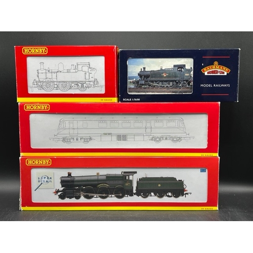 280 - Four OO gauge Locomotives Boxed and Tested Runners 
(1800g)
Hornby R2547 Grange Class 4-6-0 6877 'Ll... 