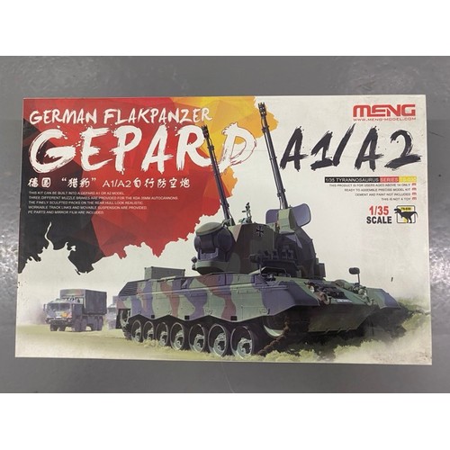 21 - 5 Model Kits - Hobby Boss Marder III Ausf.M Tank, Hobby Boss Morser Karl-Gerat, Meng German Flakpanz... 