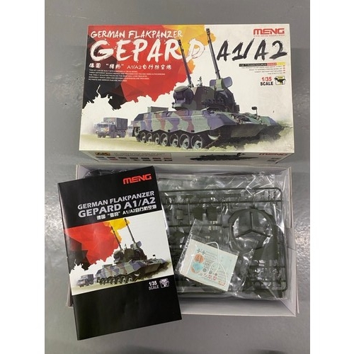 21 - 5 Model Kits - Hobby Boss Marder III Ausf.M Tank, Hobby Boss Morser Karl-Gerat, Meng German Flakpanz... 