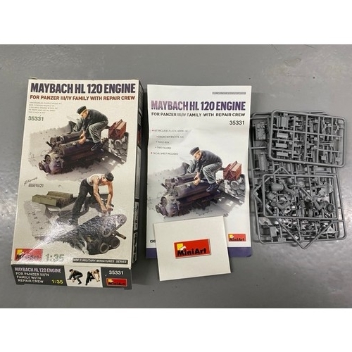 21 - 5 Model Kits - Hobby Boss Marder III Ausf.M Tank, Hobby Boss Morser Karl-Gerat, Meng German Flakpanz... 