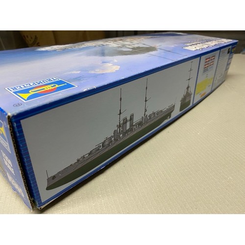 22 - 10 Model Kits - Trumpeter USS Langley CV-1, Trumpeter Admiral Graf Spee, Trumpeter SMS Szent Istvan,... 