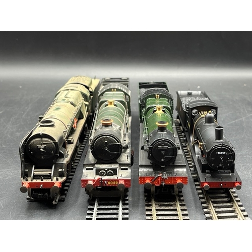 293 - Four Hornby Boxed and Tested Runners Steam Locomotives
(2100g)
Hornby R3240 Drummond Class 700 0-6-0... 