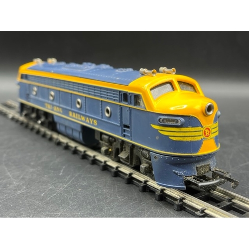 355 - Triang Railways RS14 Electric Model Railroad, Tested Non-Runner
(1800g)
Bo-Bo Tri-ang Railways Blue ... 