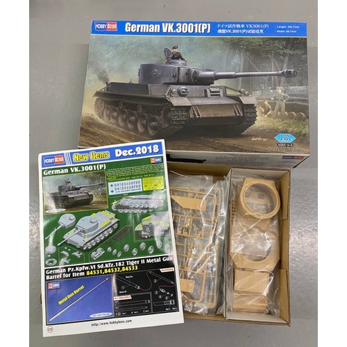 28 - 8 Unbuilt Model Kits 1/35 and 1/72 Scale. (4000g)

1. Hobby Boss - German VK.3001(P) - 83891 - 1/35 ... 