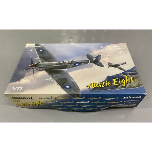 30 - 3 Eduard Model Plane Kits - 1/72 Scale. (3000g) (3).

1.Eduard - Spitfire HF Mk.VIII - 7449 - 1/72 S... 