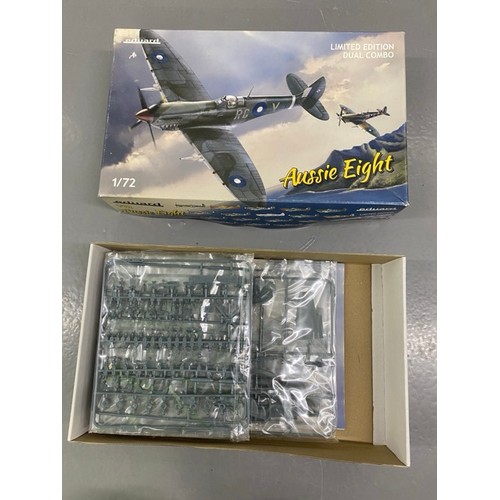 30 - 3 Eduard Model Plane Kits - 1/72 Scale. (3000g) (3).

1.Eduard - Spitfire HF Mk.VIII - 7449 - 1/72 S... 